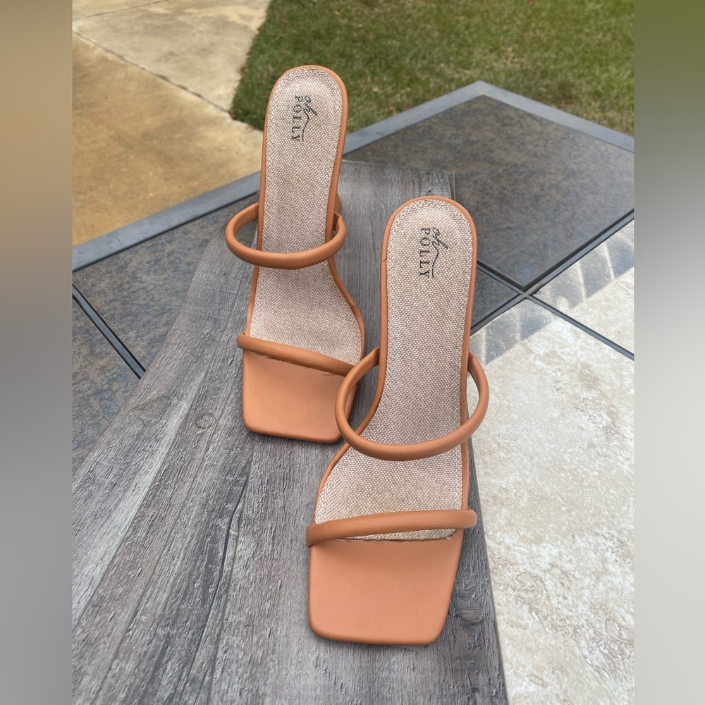 OH POLLY Women's Heeled Sandals - Size 10